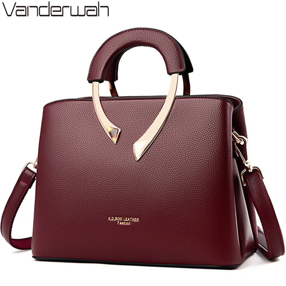 Luxury High Quality Bags - GENUINE VANDERWAH Borsa casual in pelle