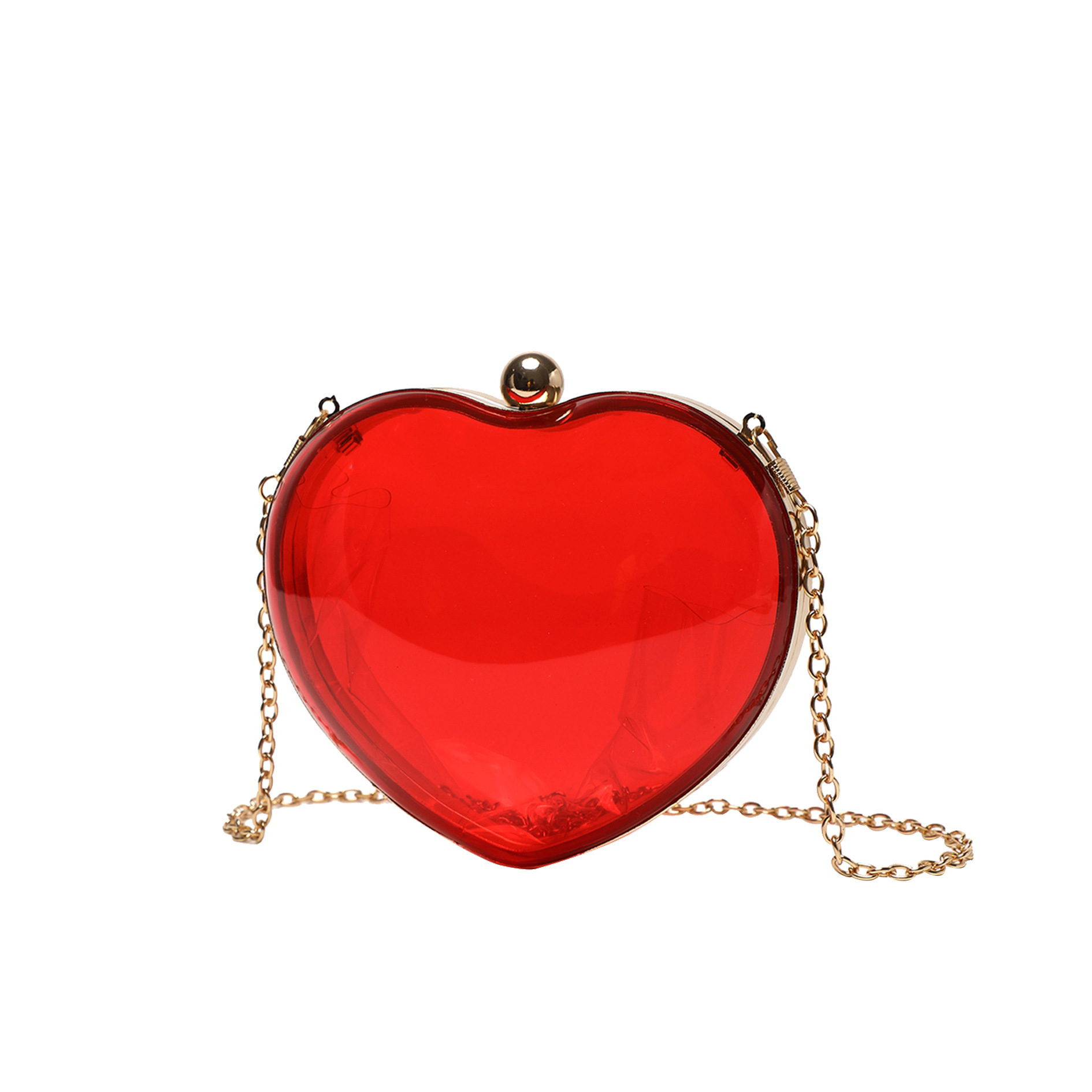 Chain Crossbody Quilted - Pochette mini amore in acrilico per