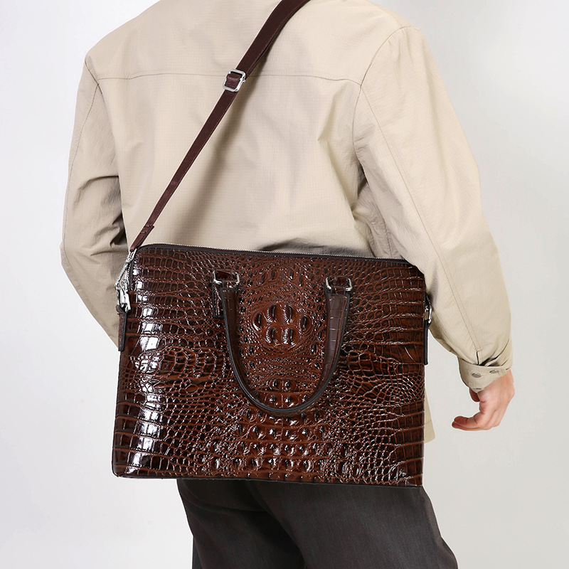 Luxury Bags That Fit Laptop - Nuove Borse per Laptop Effetto Coccodrillo