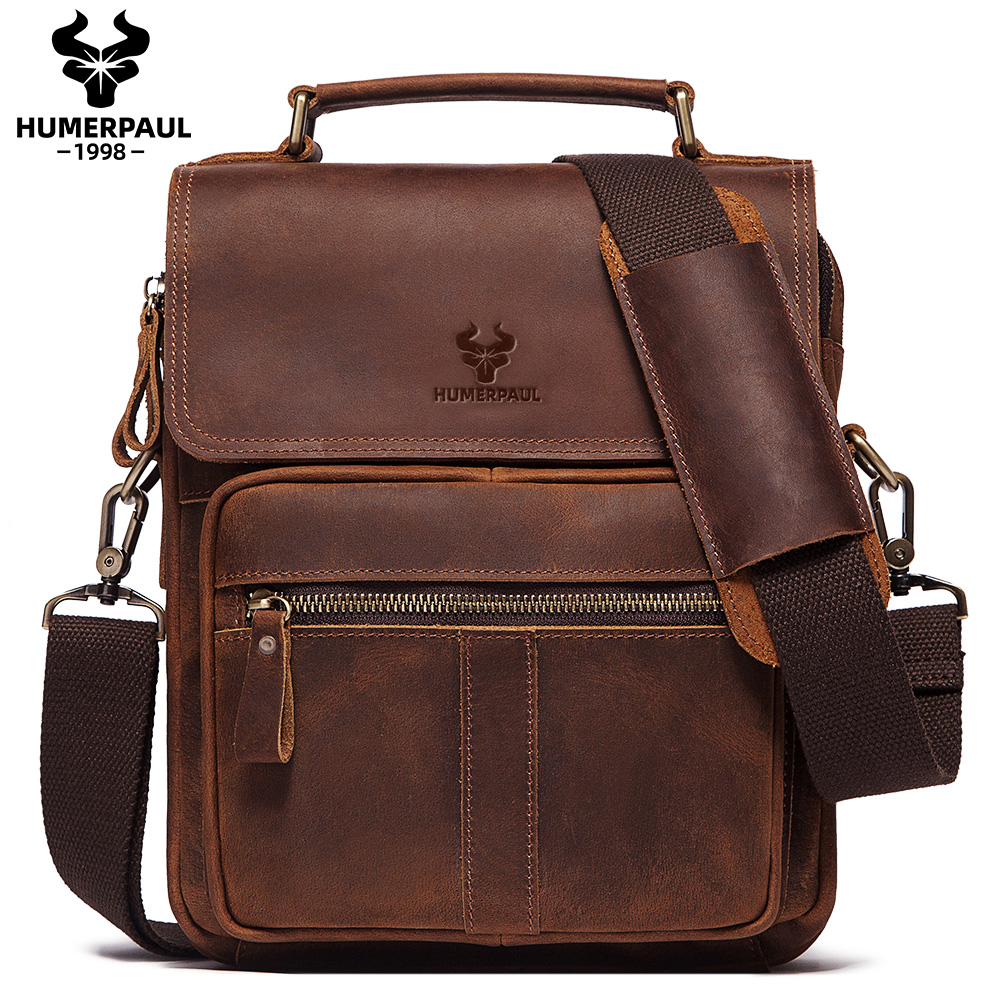 Luxury Bags Outlet - HUMERPAUL Borsa a tracolla da uomo