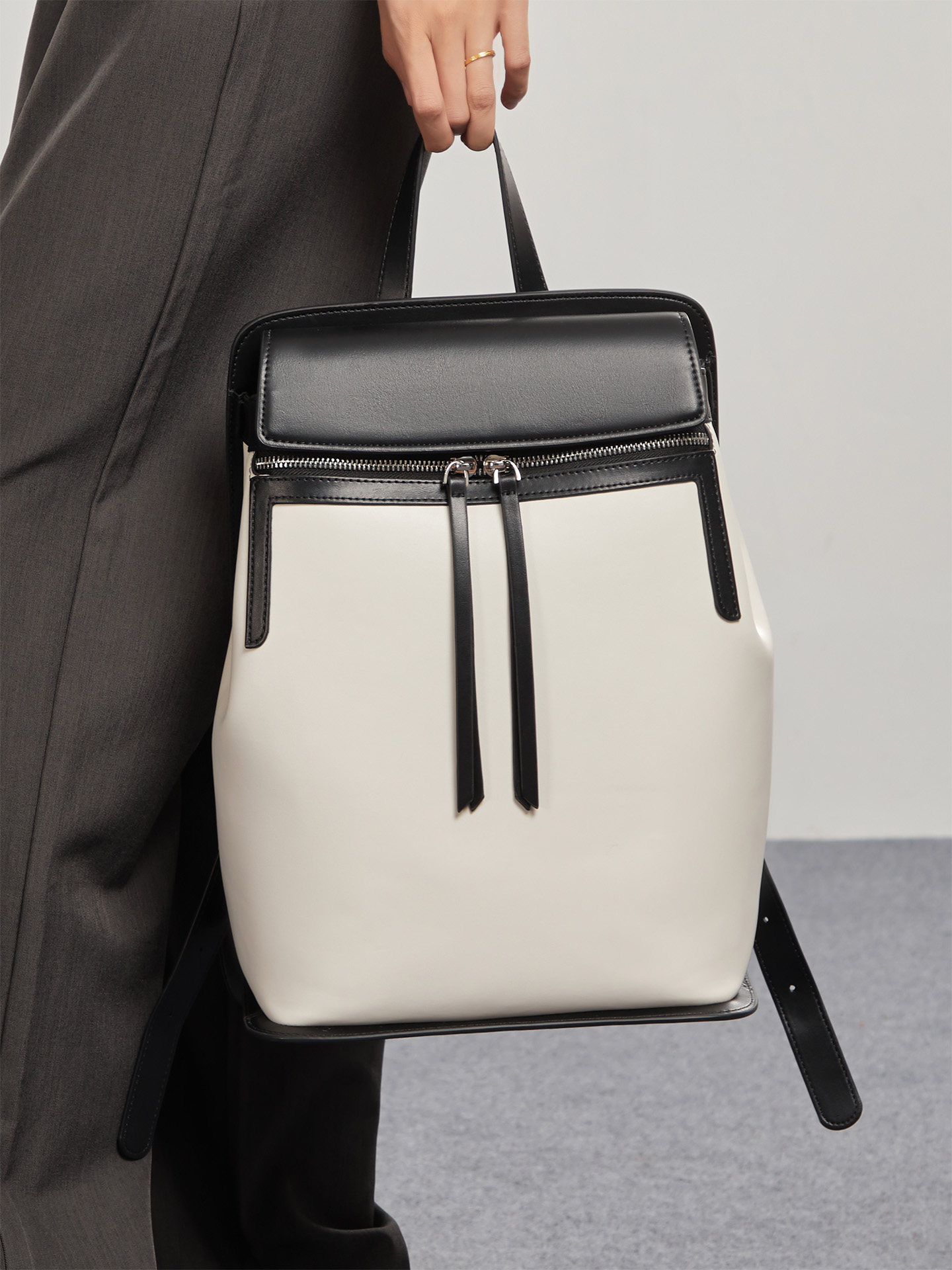 Luxury High Quality Bags - Zaini da donna in pelle verniciata