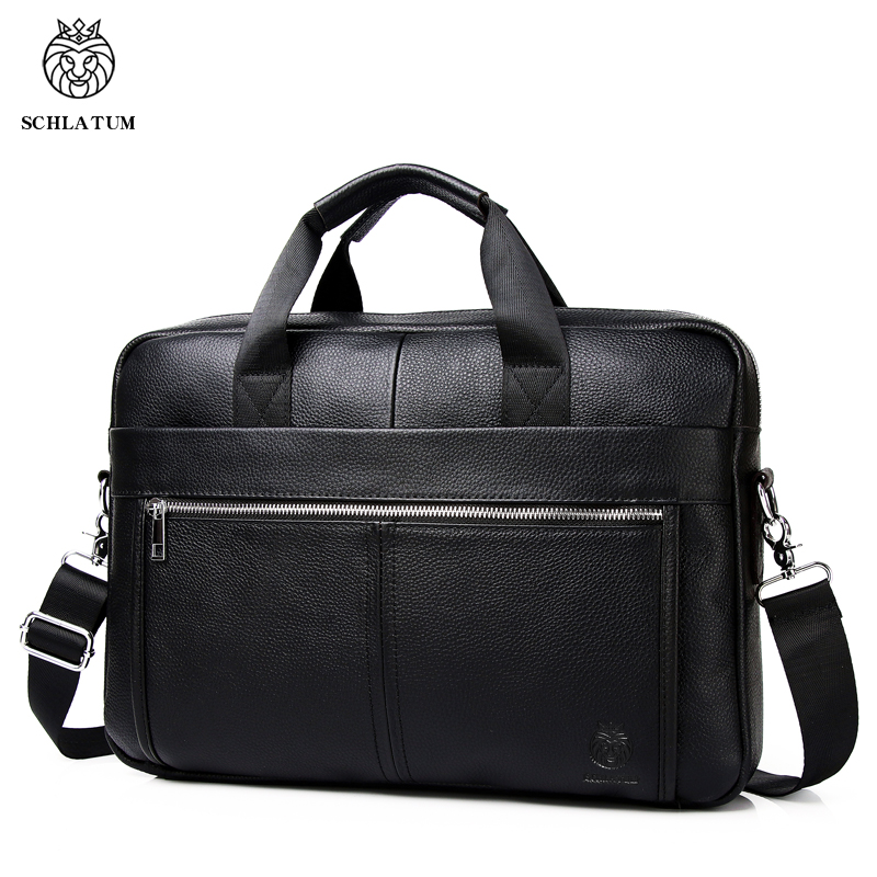Luxury Bags That Fit Laptop - SCHLATUM Valigette in vera pelle rigide