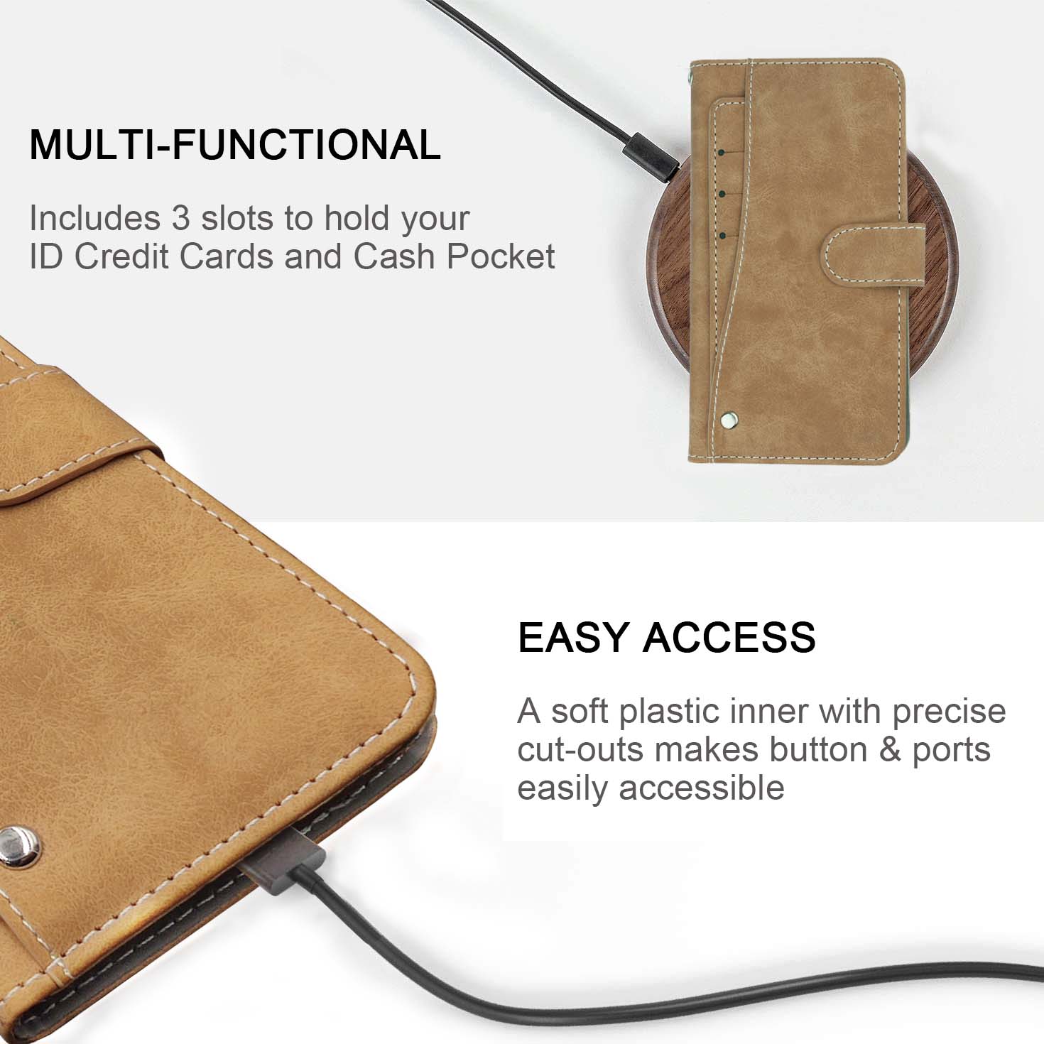 Portafoglio in pelle vintage B - Luxury Bags Quotes recensione e prezzo