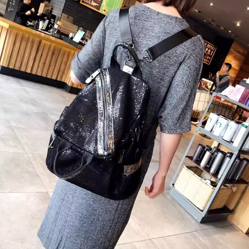 Nuove donne Nylon paillettes z - Luxury High Quality Bags recensione e prezzo