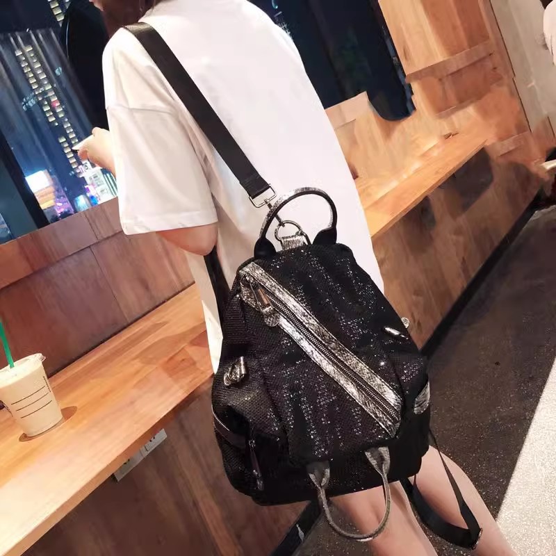 Nuove donne Nylon paillettes z - Luxury High Quality Bags recensione e prezzo