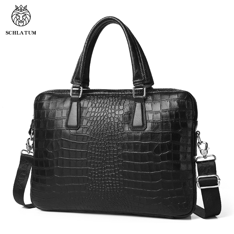 SCHLATUM Valigette in vera pel - Luxury Bags That Fit Laptop recensione e prezzo