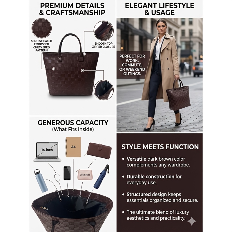 Borsa Tote da Donna in Pelle T - Luxury Bags Collection recensione e prezzo