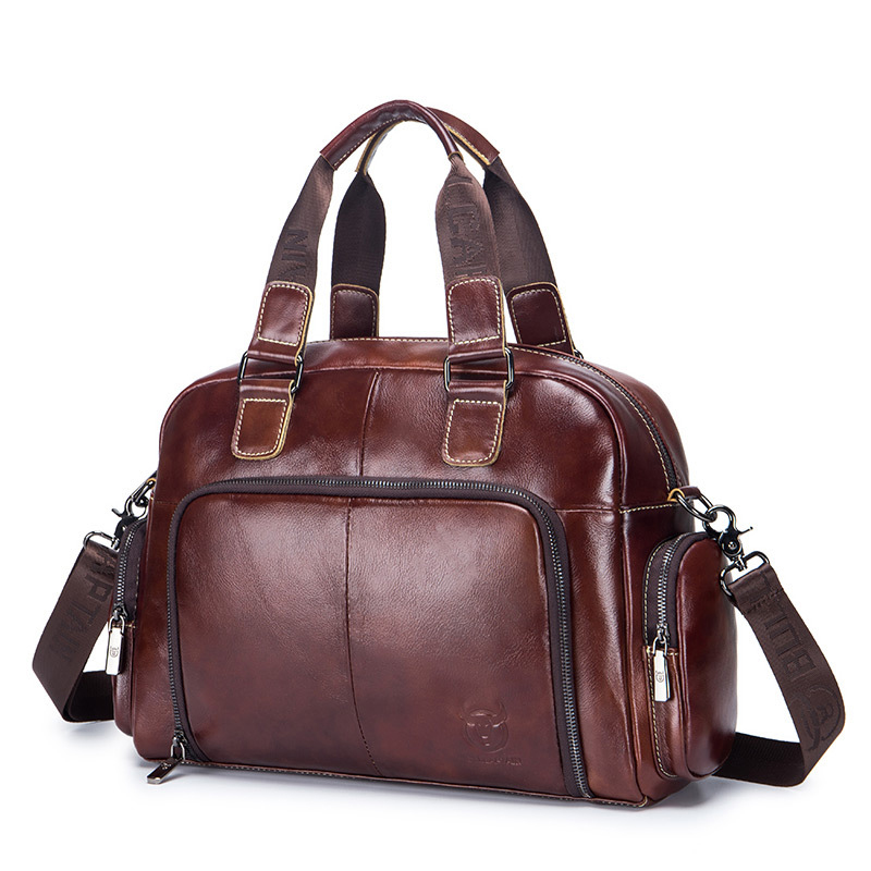 Borsa in vera pelle per uomo b - Luxury Bags That Fit Laptop recensione e prezzo