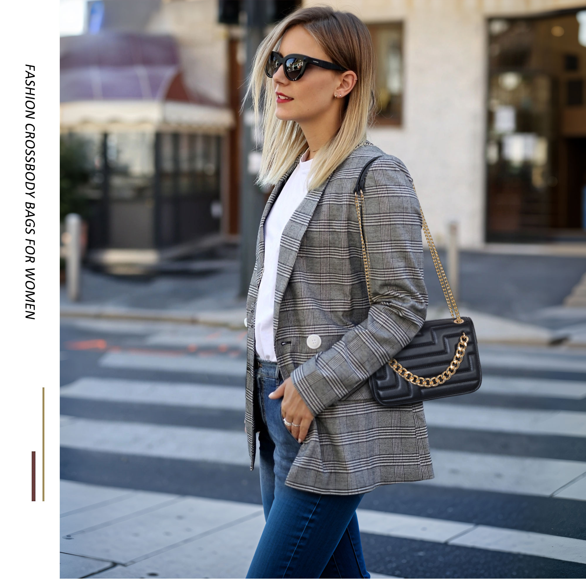 Borsa a Tracolla Sottobraccio  - Chain Crossbody Quilted recensione e prezzo