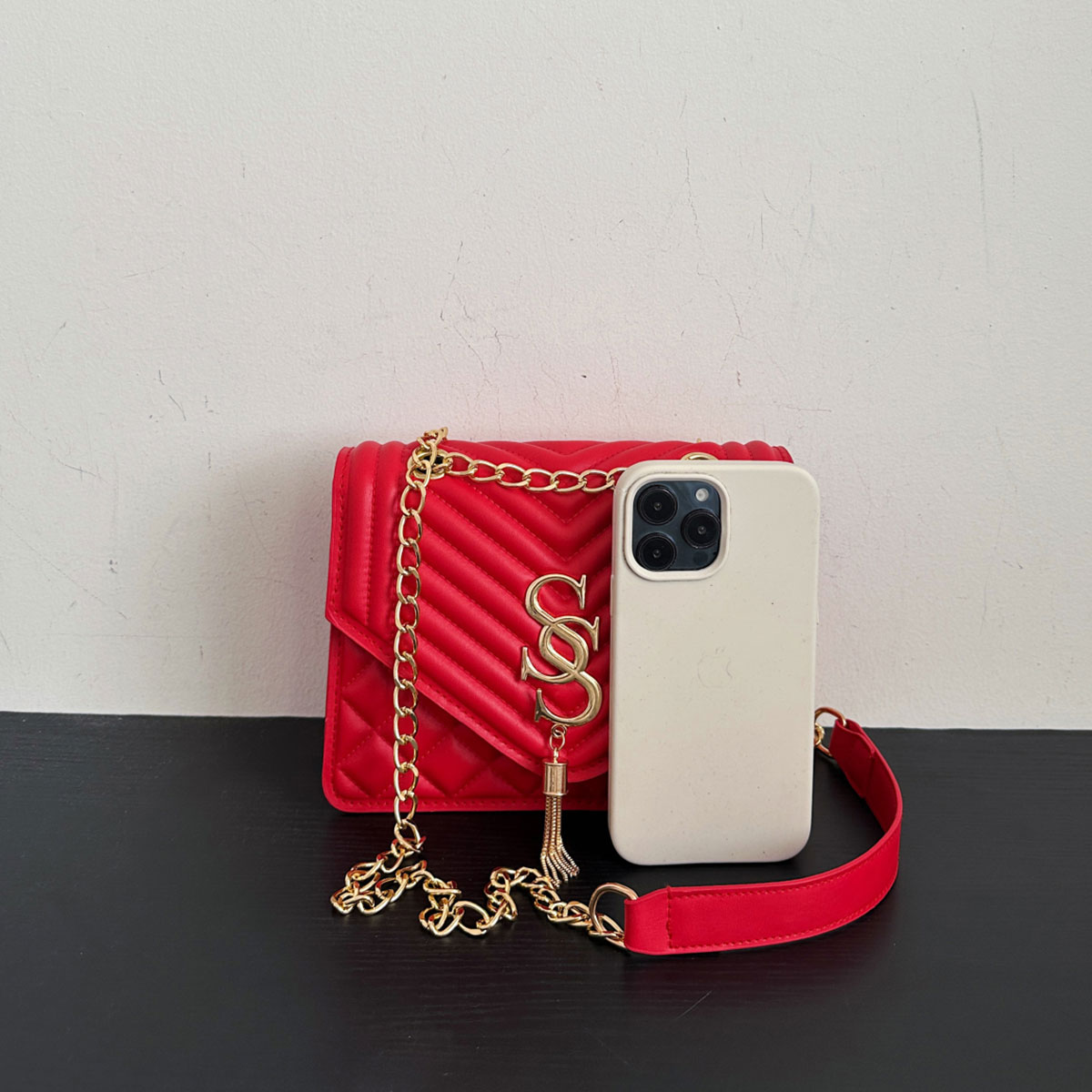 Borsa a Tracolla Elegante e Lu - Chain Crossbody Quilted recensione e prezzo