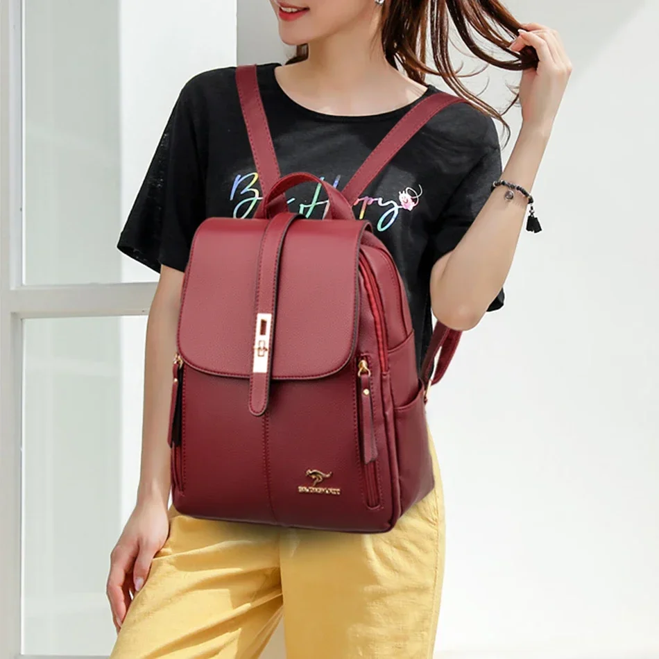 Zaino da donna in pelle di gra - Luxury High Quality Bags recensione e prezzo