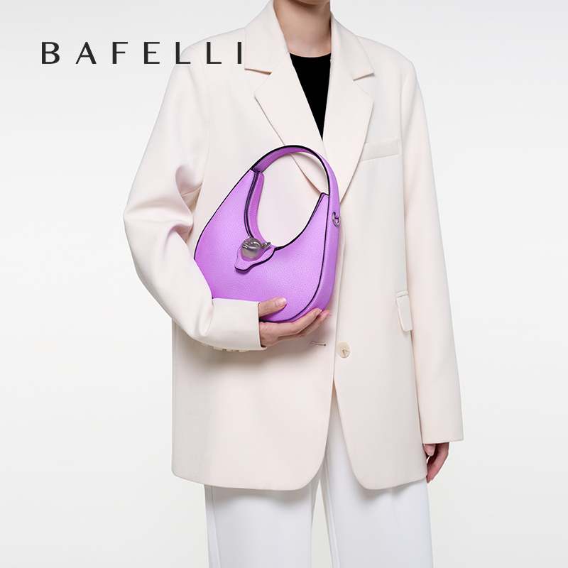 BAFELLI 2025 BORSA DA DONNA MA - Half Moon Bag Suede recensione e prezzo