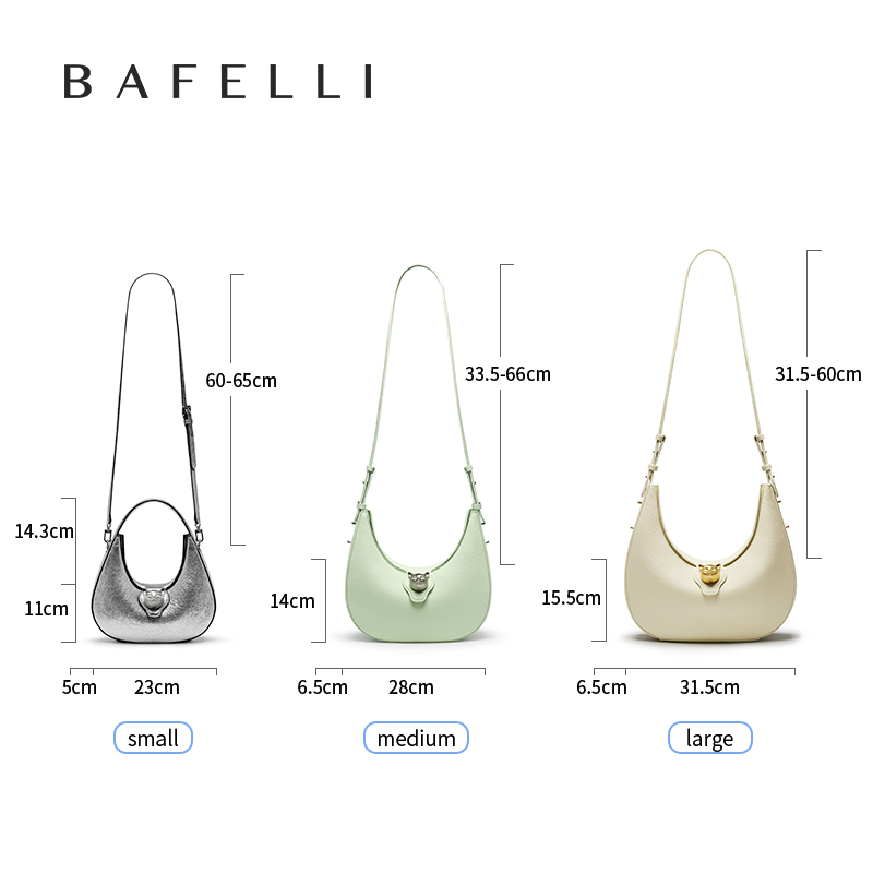 BAFELLI 2025 BORSA DA DONNA MA - Half Moon Bag Suede recensione e prezzo