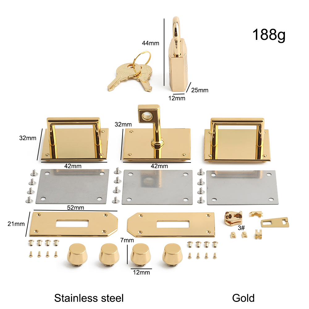 Set di 1/2/5 Lucchetti Premium - Luxury Bags Repair recensione e prezzo