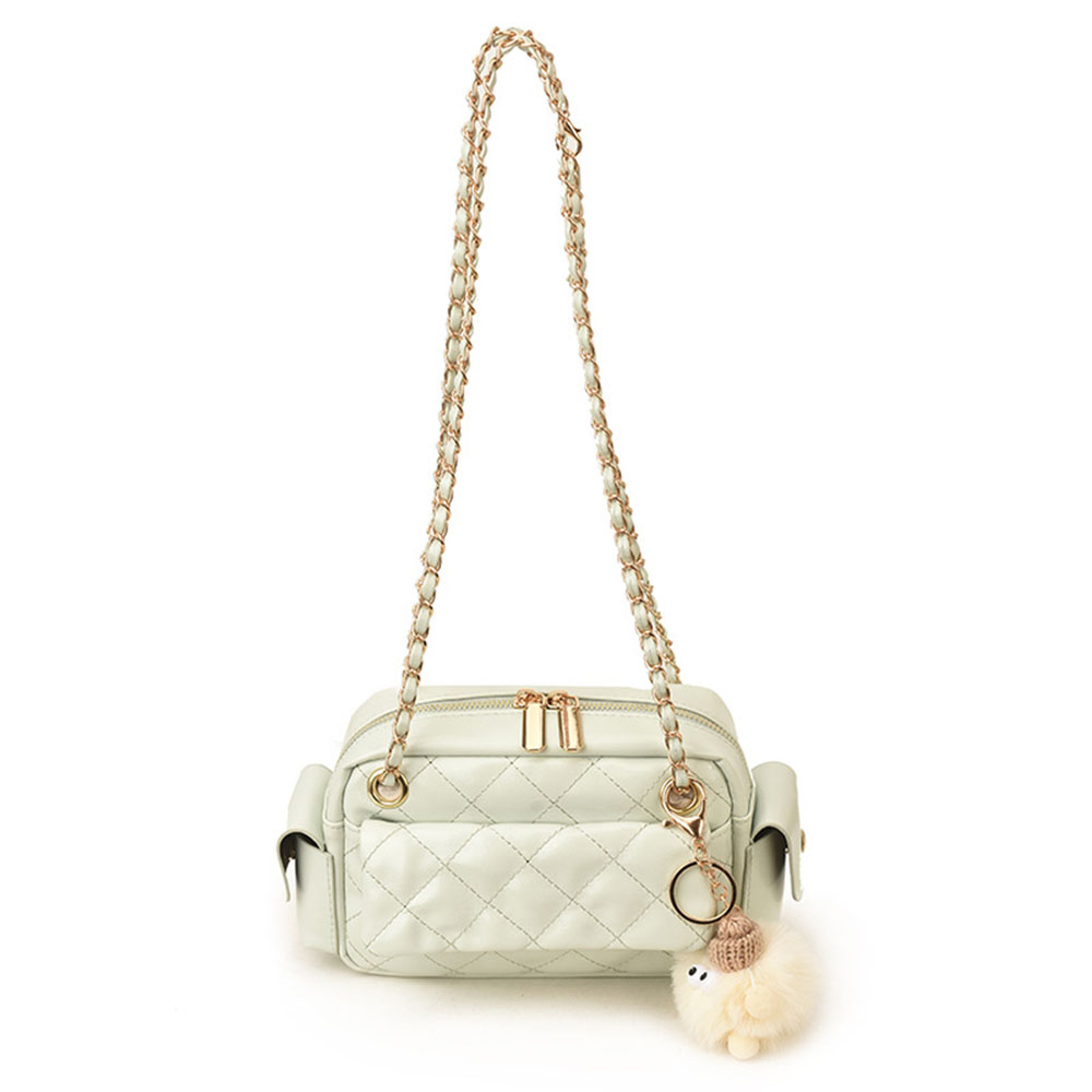 Borsa a Tracolla con Motivo Tr - Chain Crossbody Quilted recensione e prezzo